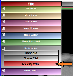 Menu Trace
